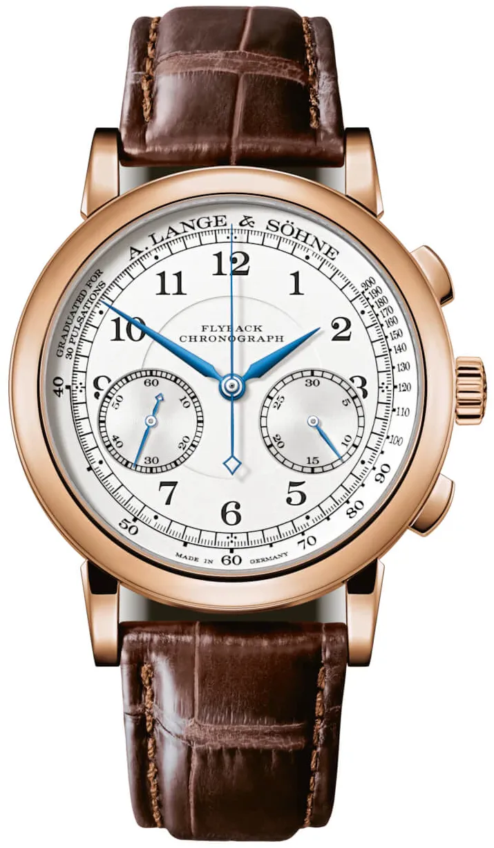 A. Lange & Söhne 1815 414.032 39.5mm Rose gold and 18k rose gold Silver