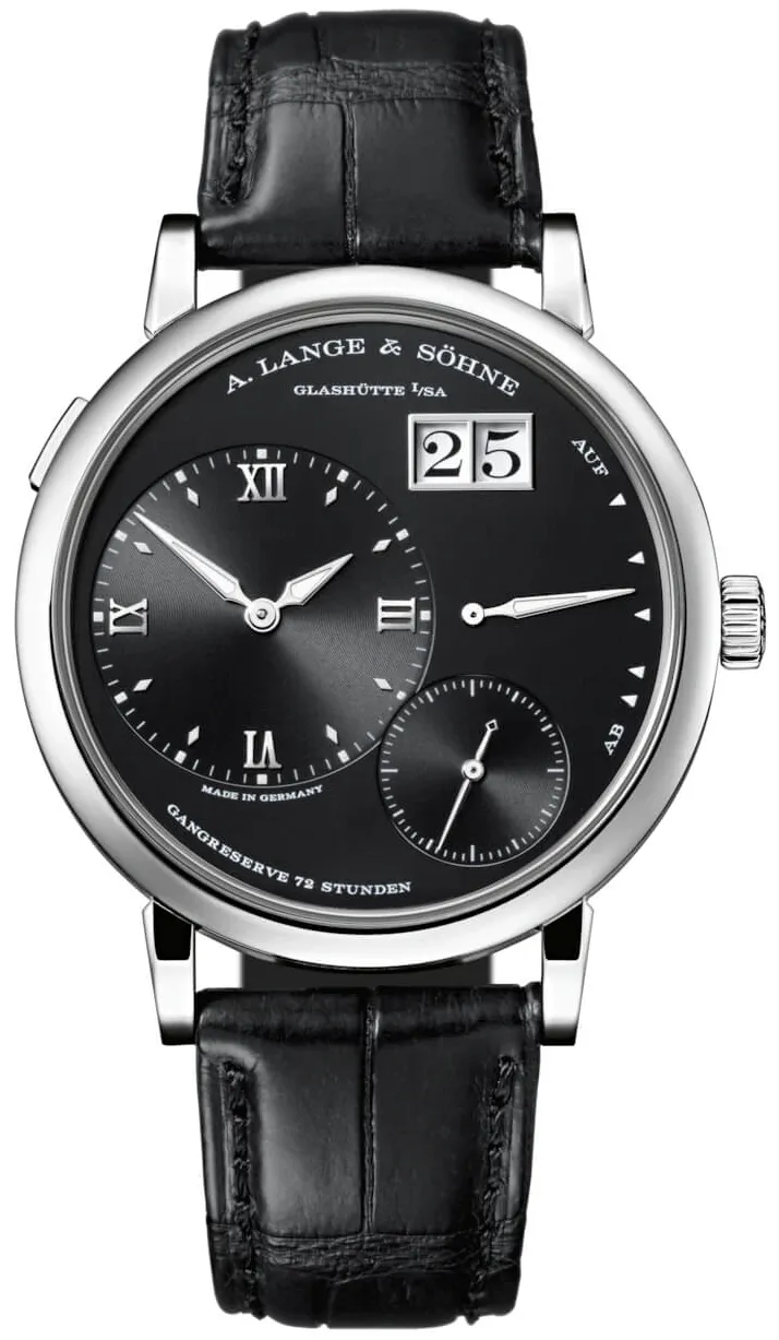 A. Lange & Söhne Grand Lange 1 117.028 40.9mm White gold and 18k white gold Black