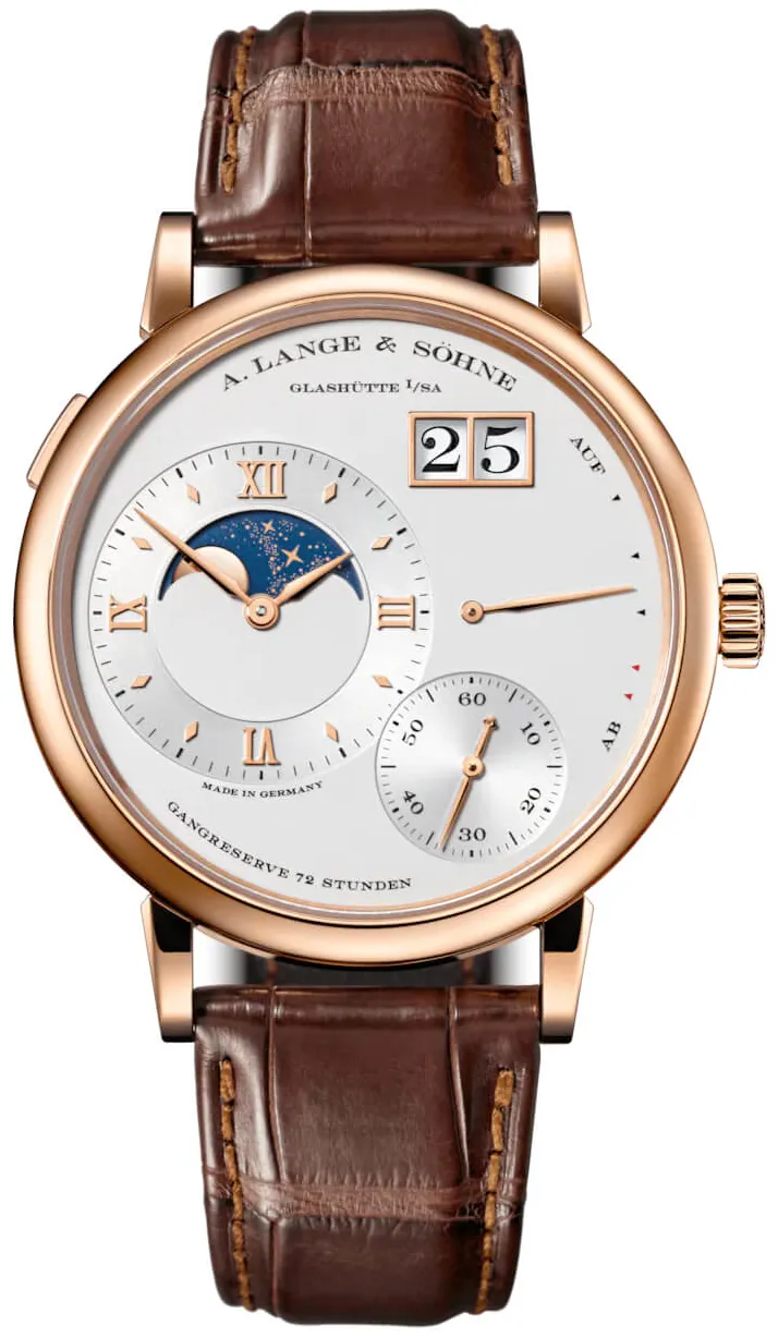 A. Lange & Söhne Grand Lange 1 139.032 41mm Rose gold and 18k rose gold Silver