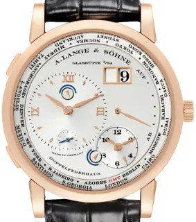 A. Lange & Söhne Lange 1 Time Zone 116.032 Rose gold Silver