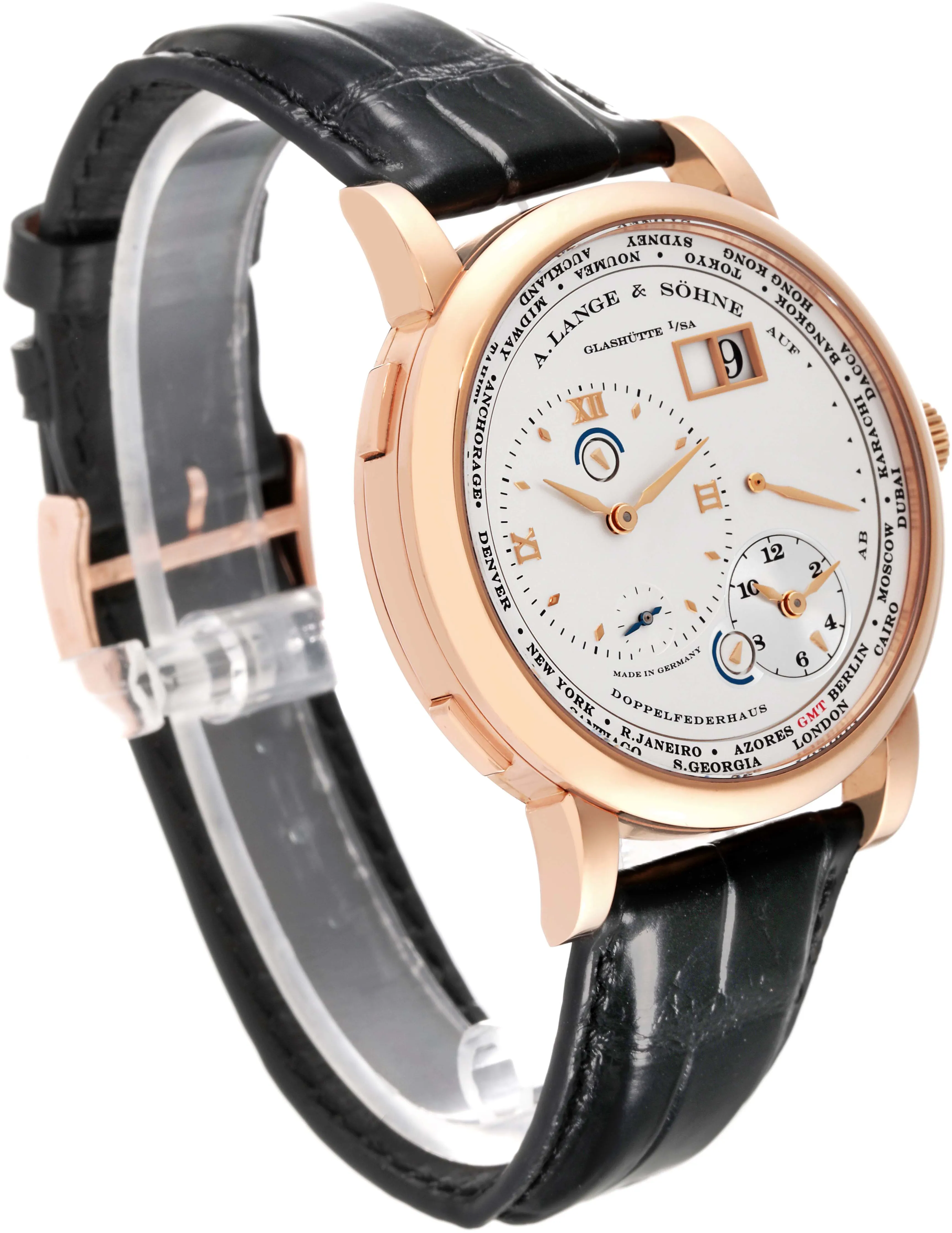 A. Lange & Söhne Lange 1 116.032 42mm Rose gold and 18k rose gold Silver 2