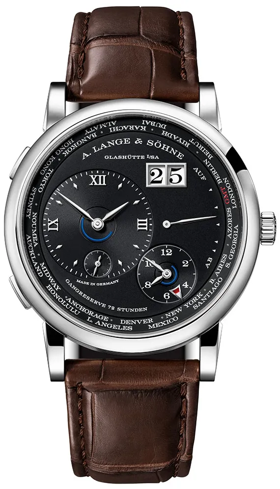 A. Lange & Söhne Lange 1 136.029 42mm White gold and 18k white gold Black