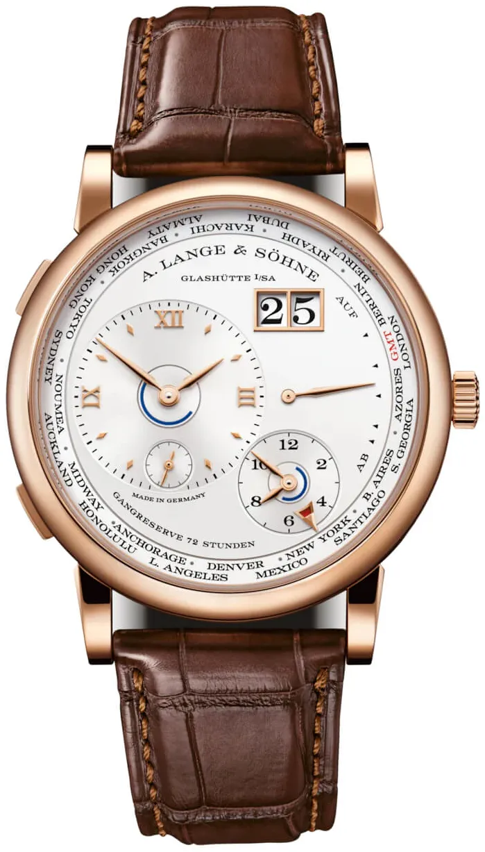 A. Lange & Söhne Lange 1 136.032 42mm Rose gold and 18k rose gold Silver