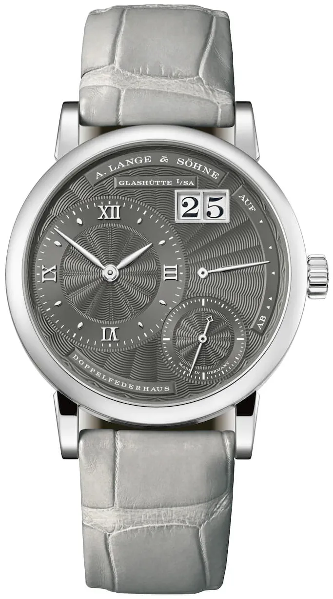 A. Lange & Söhne Lange 1 181.038 37mm White gold and 18k white gold Gray