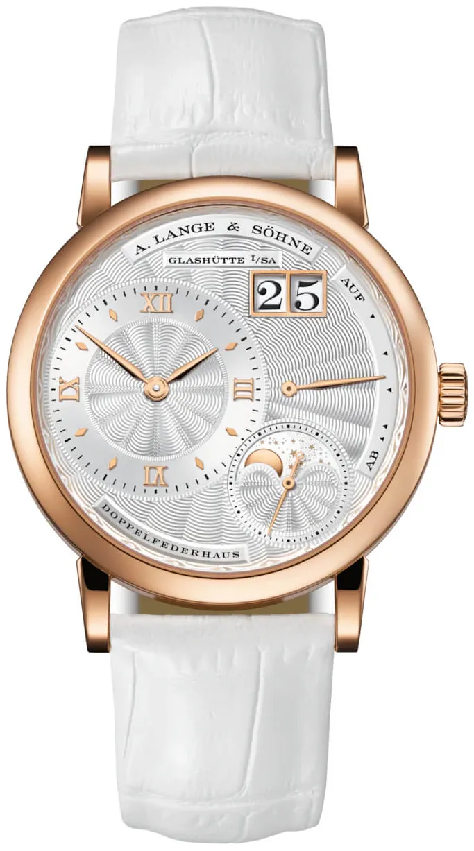 A. Lange & Söhne Lange 1 182.030 37mm Rose gold and 18k rose gold Silver