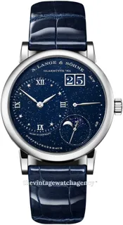 A. Lange & Söhne Lange 1 182.086 18k white gold Blue