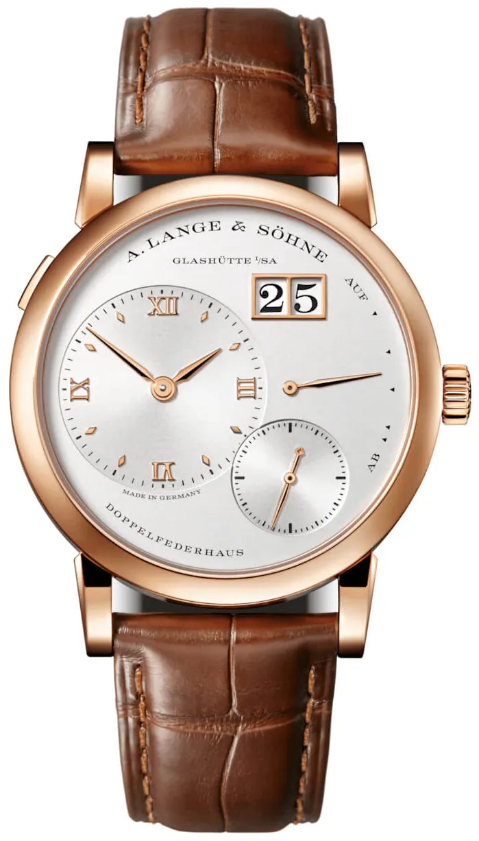 A. Lange & Söhne Lange 1 191.032 38.5mm Rose gold and 18k rose gold Silver