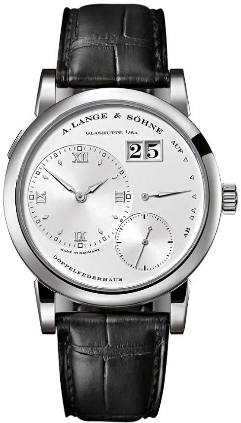 A. Lange & Söhne Lange 1 191.039 38.5mm White gold and 18k white gold Silver