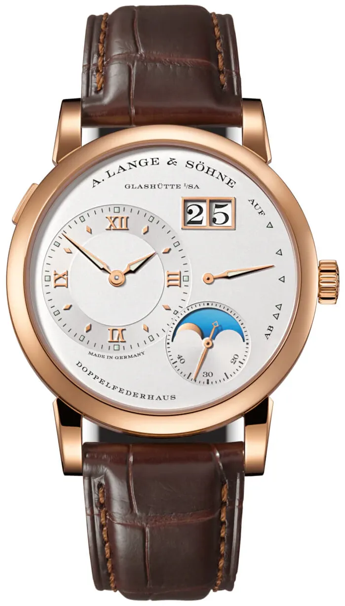 A. Lange & Söhne Lange 1 192.032 38.5mm Rose gold and 18k rose gold Silver