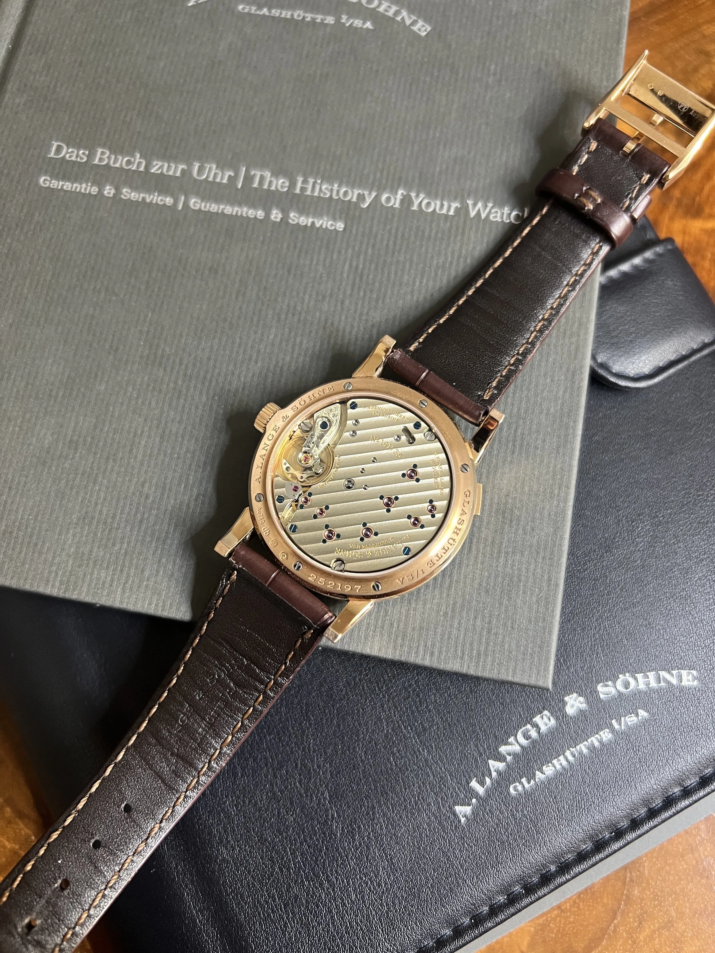 A. Lange & Söhne Lange 1 192.032 38.5mm Rose gold Silver 3