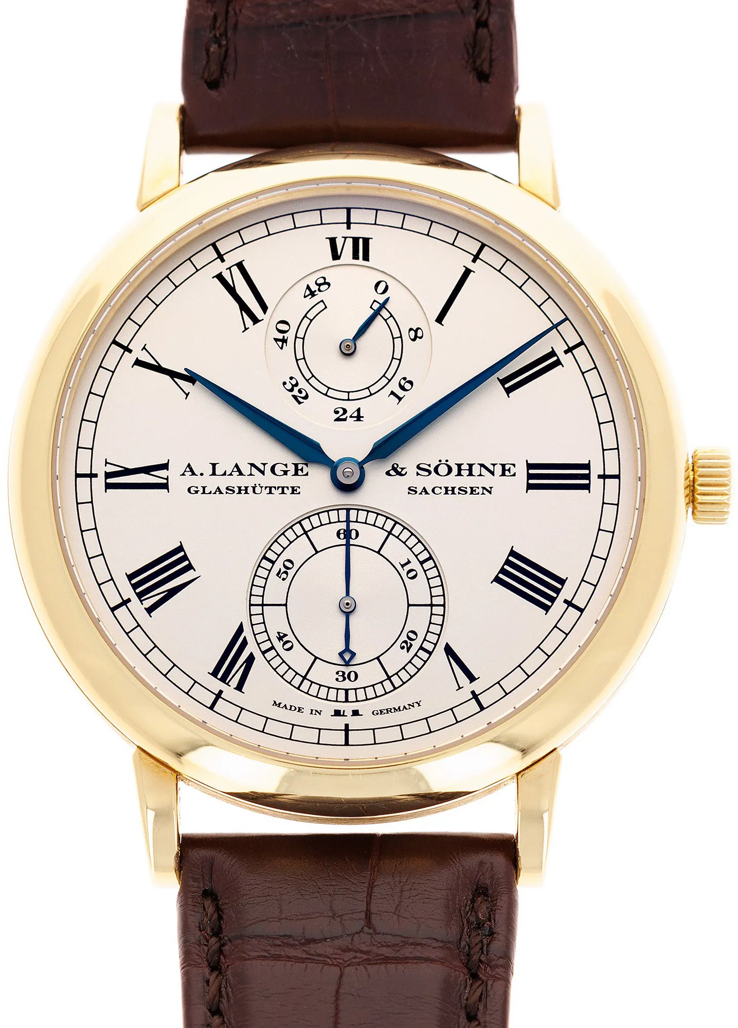 A. Lange & Söhne Langematik 304.048 40.5mm  18k YG White