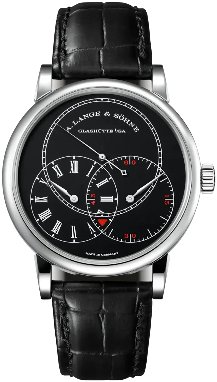 A. Lange & Söhne Richard Lange 252.029 40mm White gold and 18k white gold Black