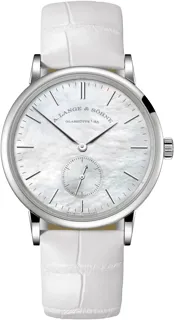 A. Lange & Söhne Saxonia 835.030 18k white gold White