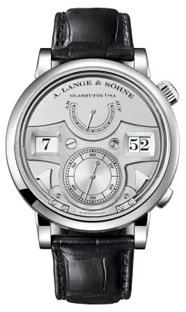 A. Lange & Söhne Zeitwerk 145.025 44mm Platinum Silver