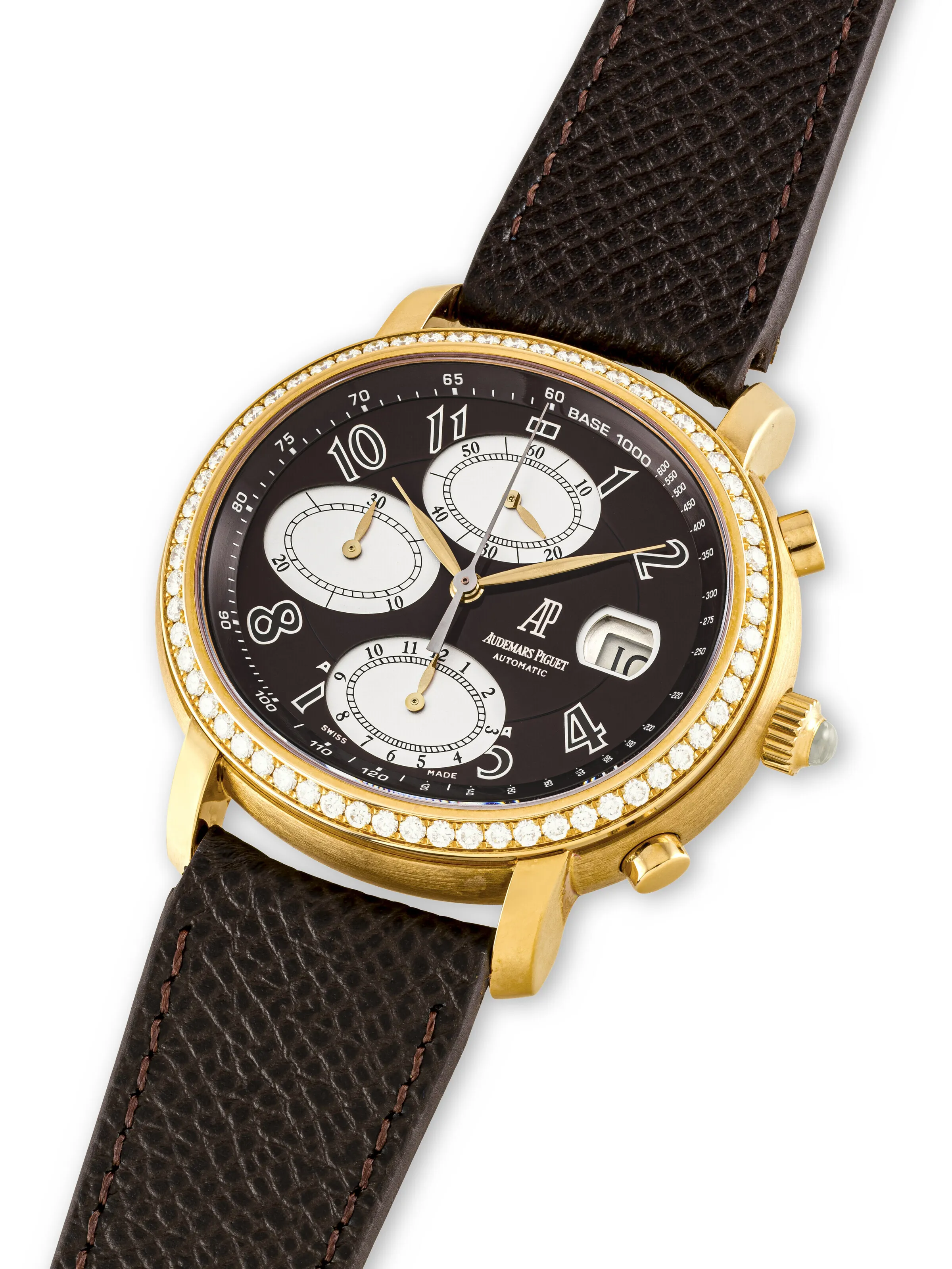 Audemars Piguet Millenary 26044OR 41mm 18k Gold Brown 1