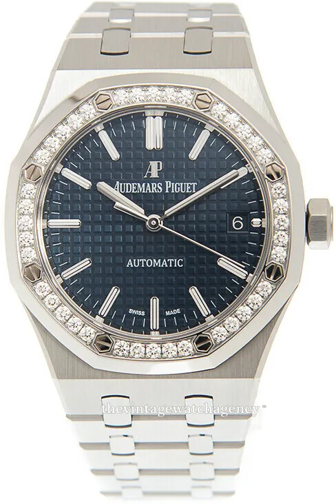 Audemars Piguet Royal Oak 15451ST.ZZ.1256ST.03 37mm Stainless steel Blue