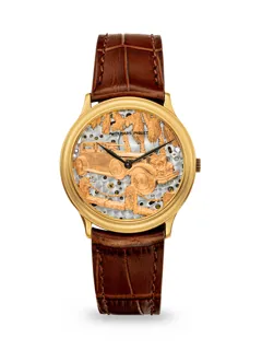 Audemars Piguet 18K pink gold Semi-skeletonized