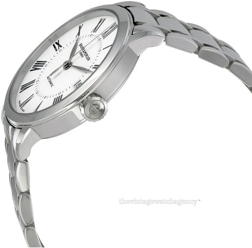 Baume & Mercier Classima 10220 36.5mm Stainless steel White 1