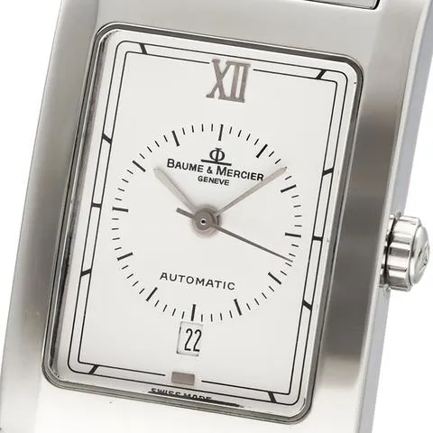 Baume & Mercier Hampton MV045120 31mm Stainless steel White 1