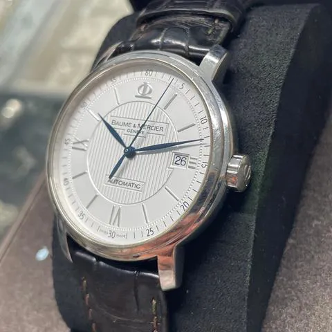 Baume & Mercier 39mm Stainless steel White 2