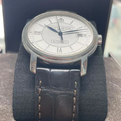 Baume & Mercier 39mm Stainless steel White 3