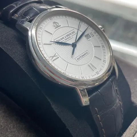 Baume & Mercier 39mm Stainless steel White 4