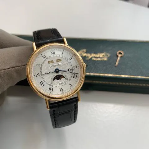 Breguet 3040BA 36mm Yellow gold Silver 3