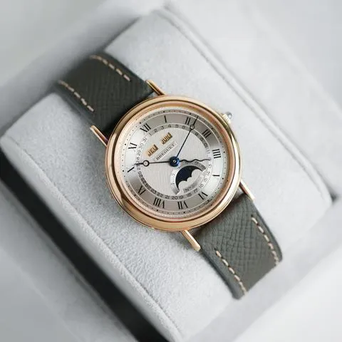 Breguet 3047BA 36mm Yellow gold Silver