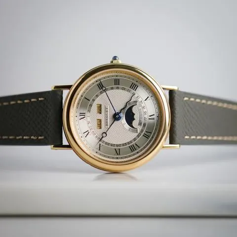 Breguet 3047BA 36mm Yellow gold Silver 2