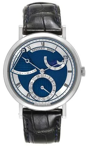 Breguet Classique 7137BB/Y5/9VU 39mm White gold Blue 2