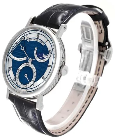 Breguet Classique 7137BB/Y5/9VU 39mm White gold Blue 3