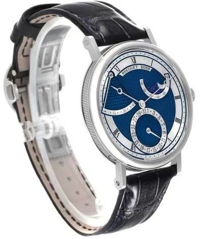 Breguet Classique 7137BB/Y5/9VU 39mm White gold Blue 8