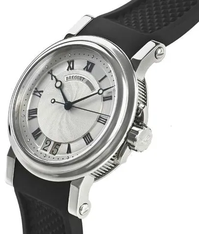 Breguet Marine 5817ST/12/5V8 39mm Stainless steel Silver