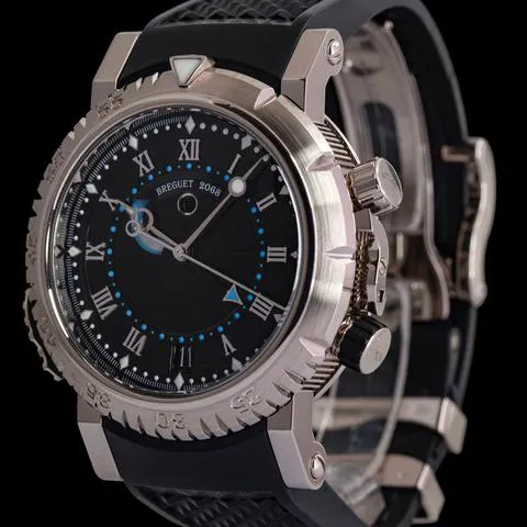 Breguet Marine 5847BB/92/5ZV 46mm White gold Black 1