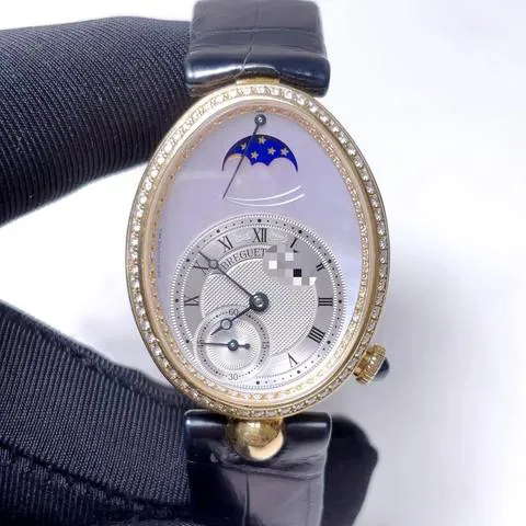 Breguet Reine de Naples 8908BA/52/864.D00D 36.5mm Yellow gold Mother-of-pearl