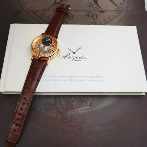 Breguet Tradition 7027BR/R9/9V6 37mm Rose gold Black 2