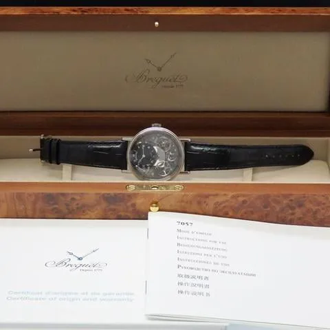 Breguet Tradition 7057BB/G9/9W6 40mm White gold Black and Gray 5