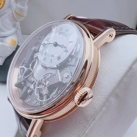 Breguet Tradition 7097BR/G1/9WU 40mm Rose gold Silver 1