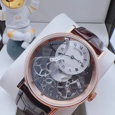 Breguet Tradition 7097BR/G1/9WU 40mm Rose gold Silver 4