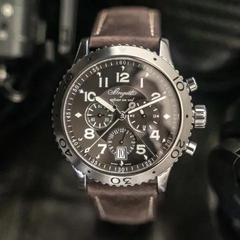 Breguet Type XX - XXI - XXII 3810ST/92/9ZU 42mm Stainless steel Brown