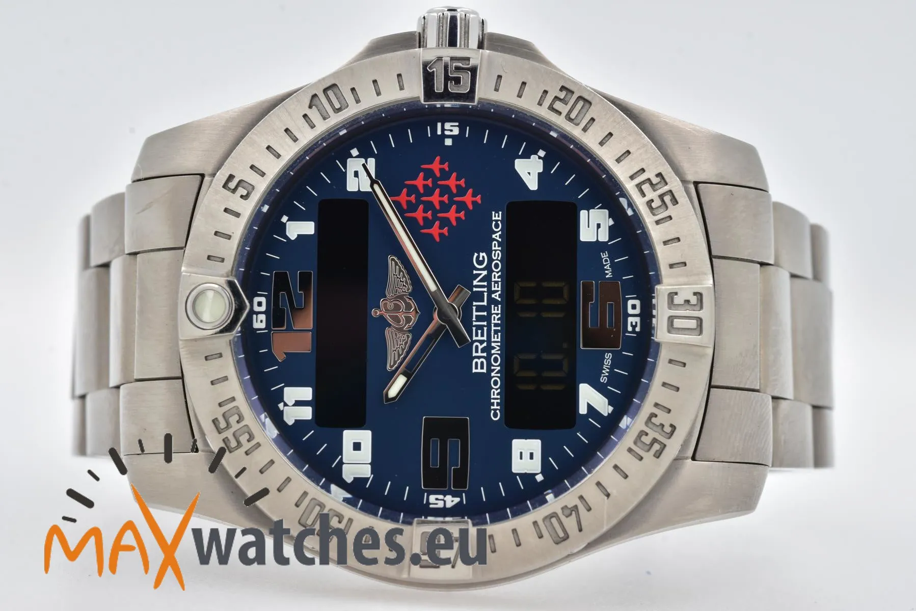 Breitling Aerospace E793636E1C1E1 43mm Titanium Blue