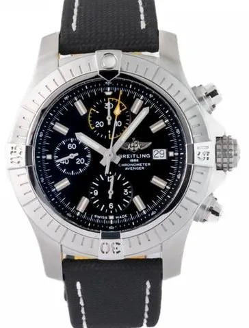 Breitling Avenger A13317 45mm Stainless steel Black