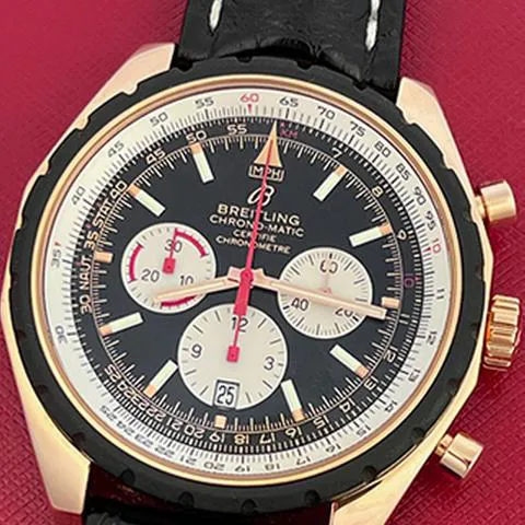 Breitling Chrono-Matic R14360 49mm Rose gold Black