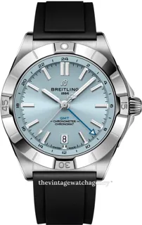 Breitling Chronomat p32398101c1s1 Platinum and Stainless steel Blue