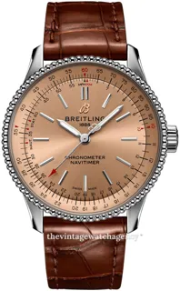 Breitling Navitimer A17395201K1P2 Stainless steel Pink