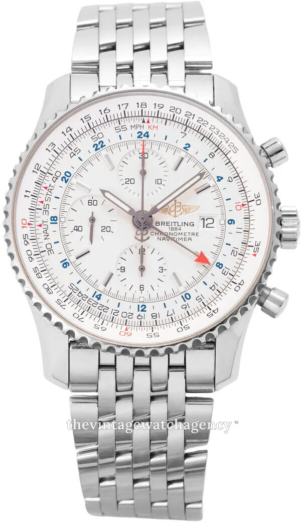 Breitling Navitimer A2432212/G571/443A 46mm Stainless steel Silver