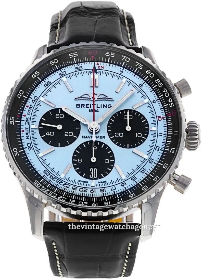 Breitling Navitimer AB0138241C1P1 43mm Stainless steel Blue