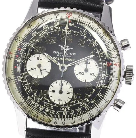 Breitling Navitimer Cosmonaute 809 41mm Stainless steel Black