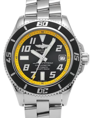 Breitling Superocean 42 A17364 42mm Stainless steel Black