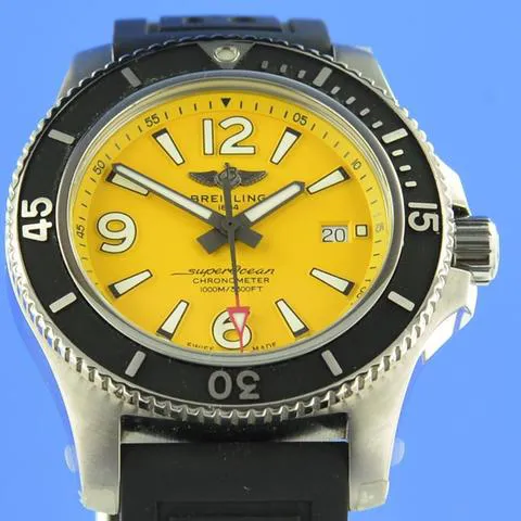 Breitling Superocean A17367 44mm Stainless steel Yellow